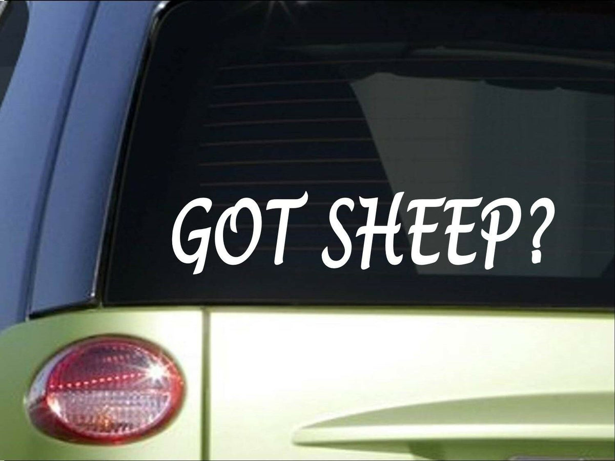 Got Sheep Vinyl Decal – 8 Inch