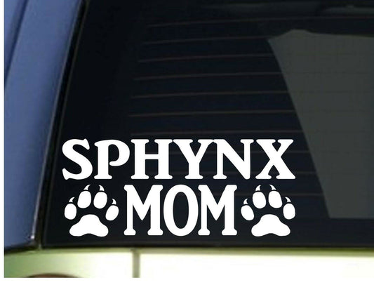 Sphynx Mom Vinyl Decal – 8.5 Inch