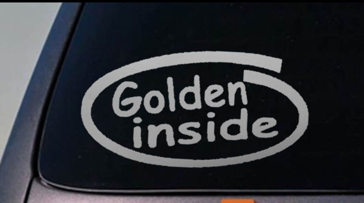 Golden Retriever Vinyl Decal