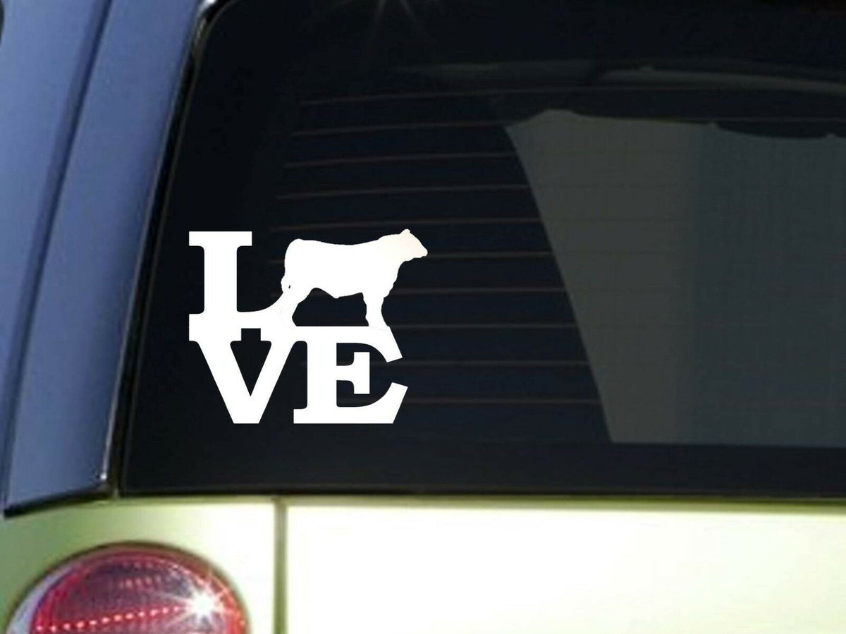 Cattle Love Vinyl Decal – 6 Inch