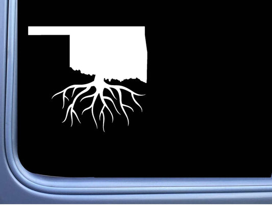 Oklahoma Roots Vinyl Decal – 6 Inch