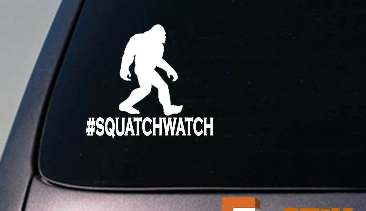 Squatchwatch Bigfoot Vinyl Decal