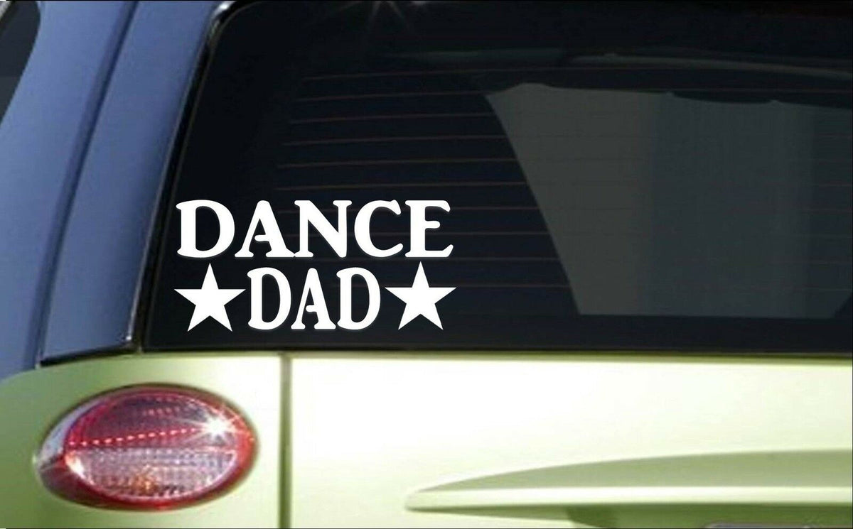 Dance Dad Vinyl Decal – 8 Inch