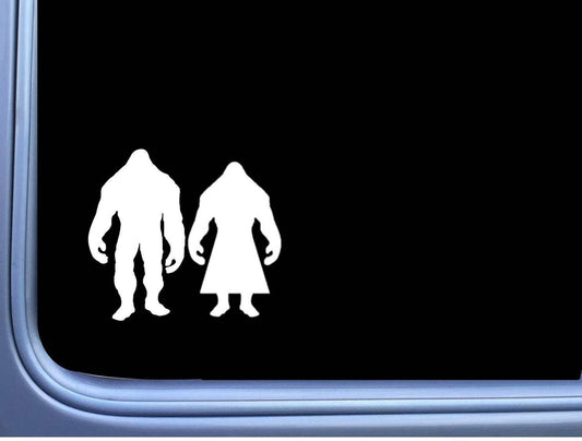 Bigfoot Marriage Vinyl Decal – 6 Inch