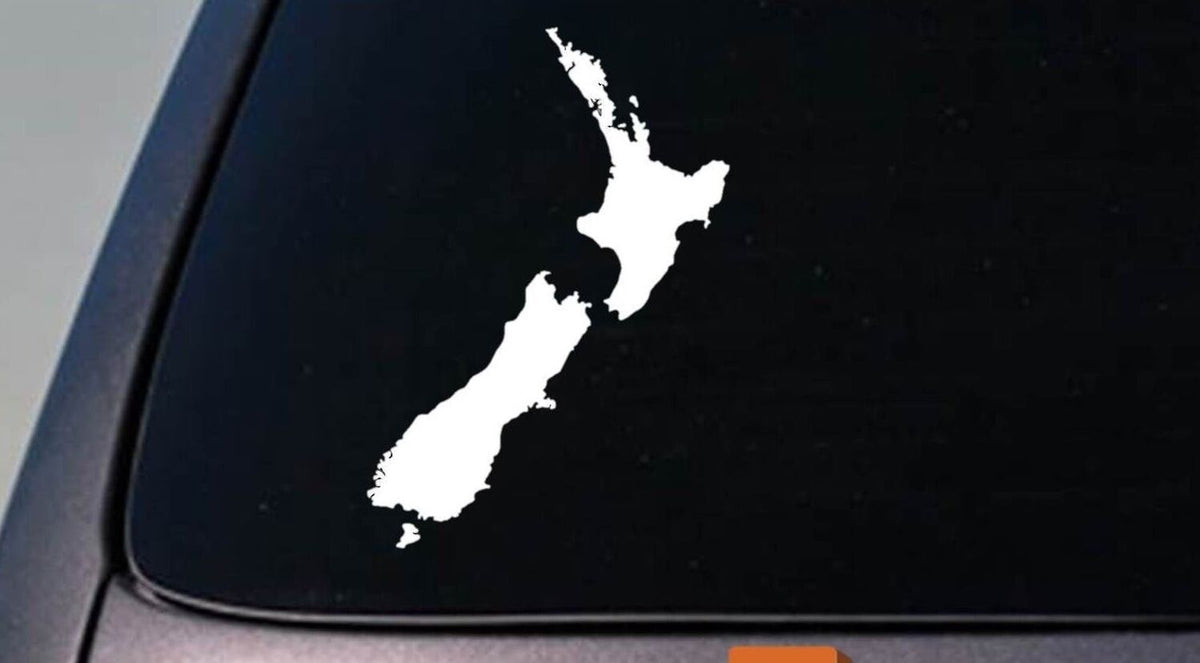 New Zealand Country Vinyl Decal – 6 Inch