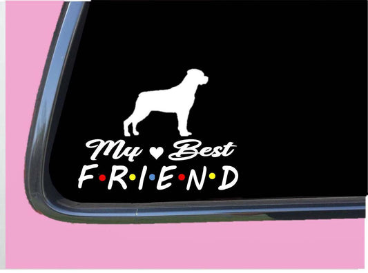 Rottweiler Vinyl Decal – 6 Inch