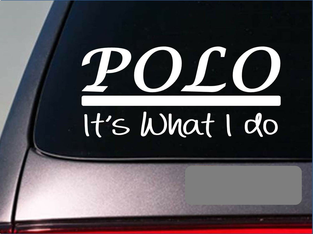 Polo Vinyl Decal