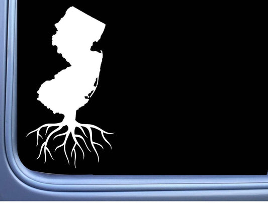 New Jersey Roots Vinyl Decal – 6 Inch