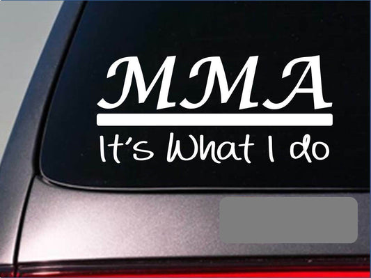 MMA Vinyl Decal