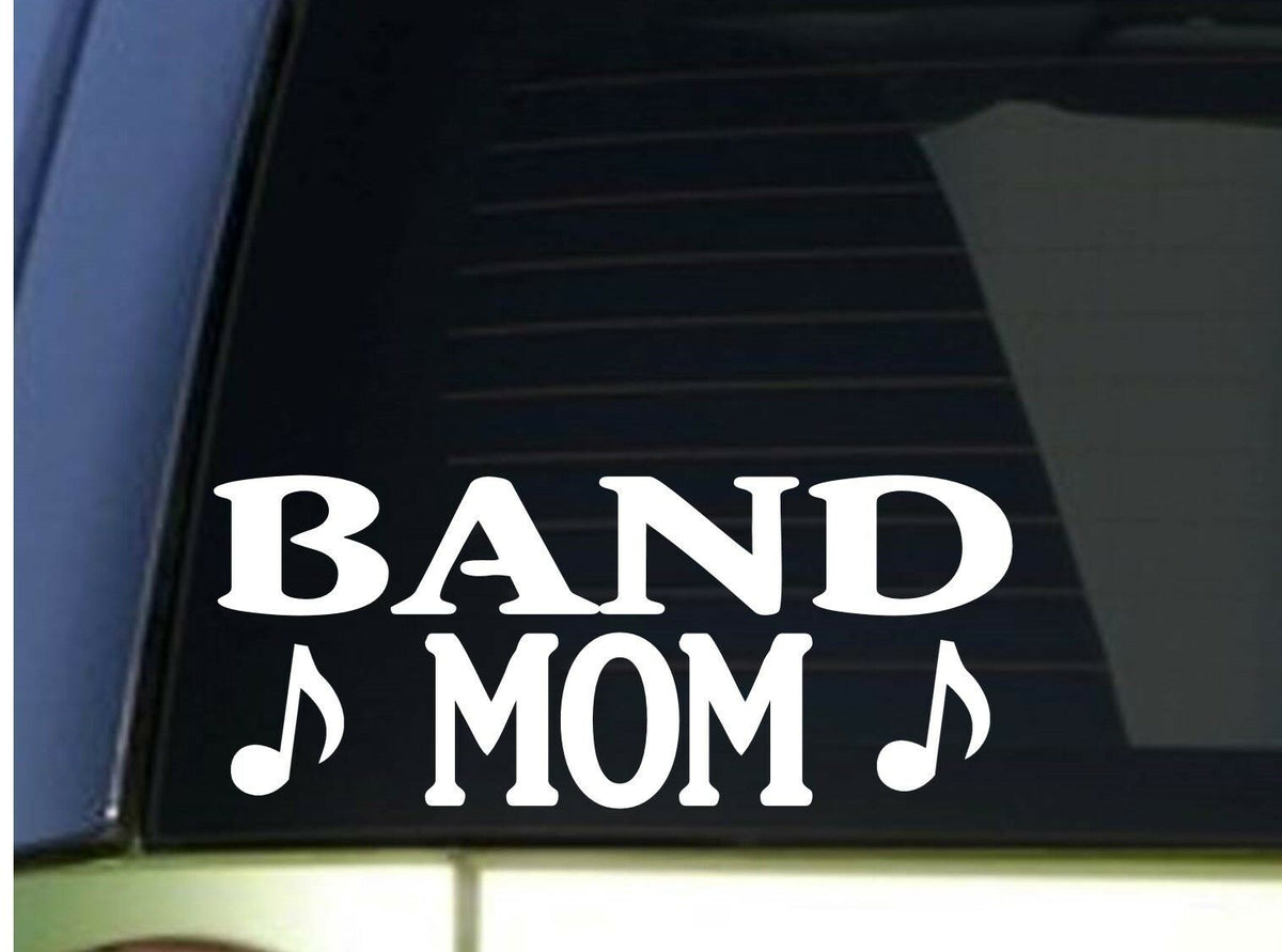 Band Mom Vinyl Decal – 8.5 Inch