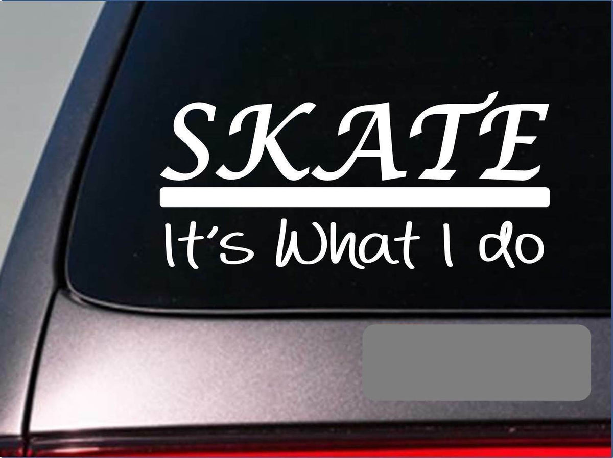 Skate Vinyl Decal