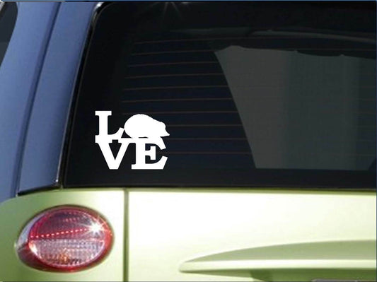 Hedgehog Love Vinyl Decal – 6 Inch