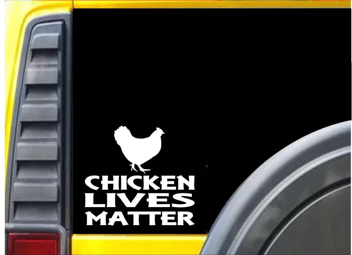 Chicken Lives Matter Vinyl Decal – 6 Inch