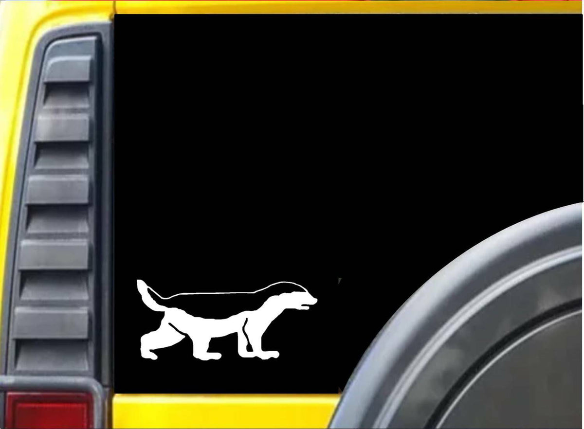 Badger Vinyl Decal – 8 Inch