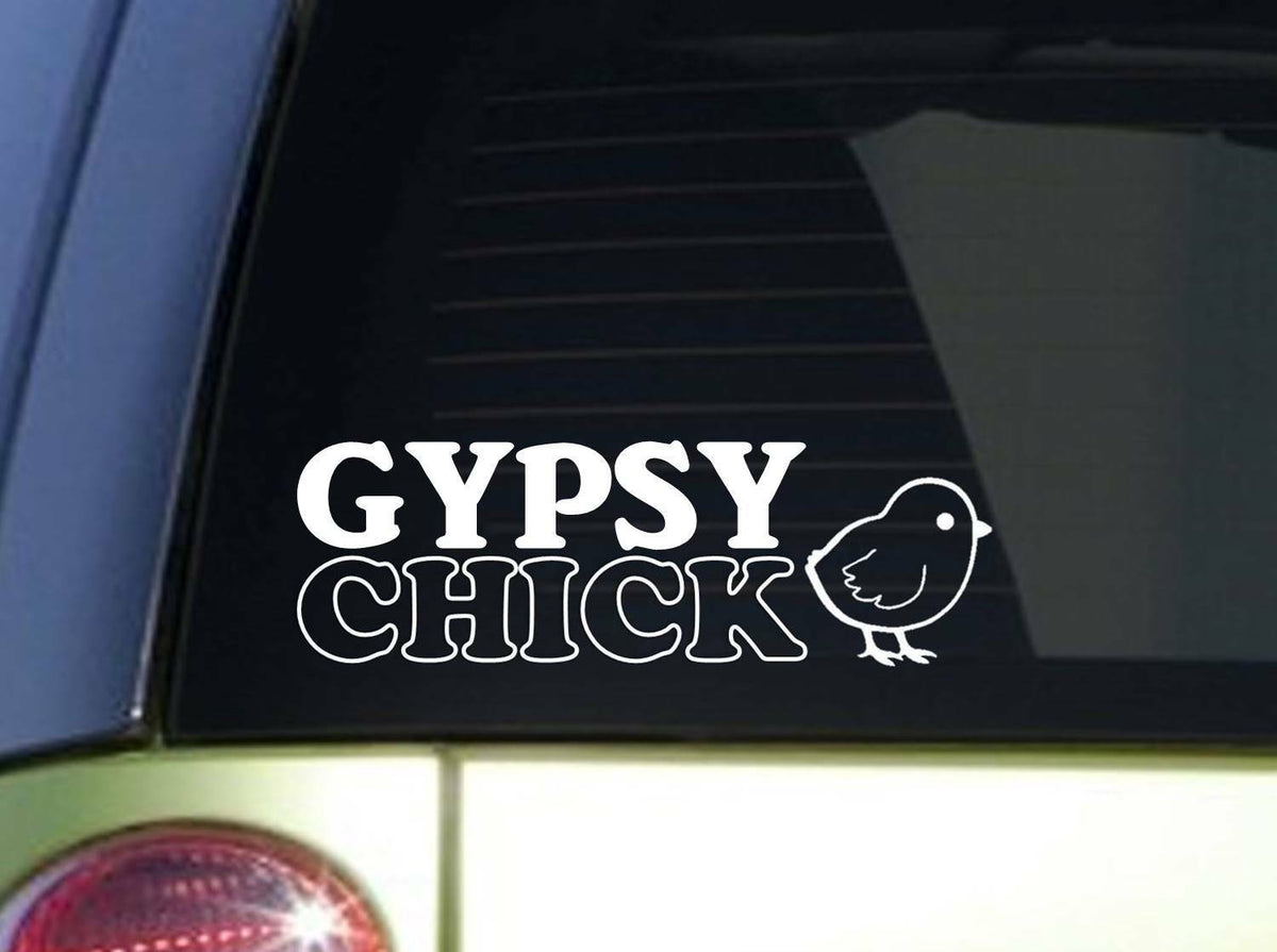 Gypsy Chick Vinyl Decal – 8 Inch
