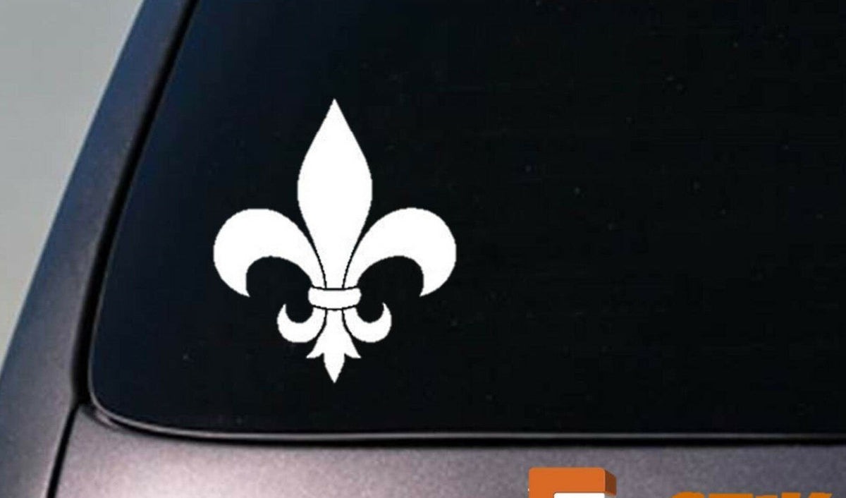 Fleur Di Lis Vinyl Decal – 6 Inch