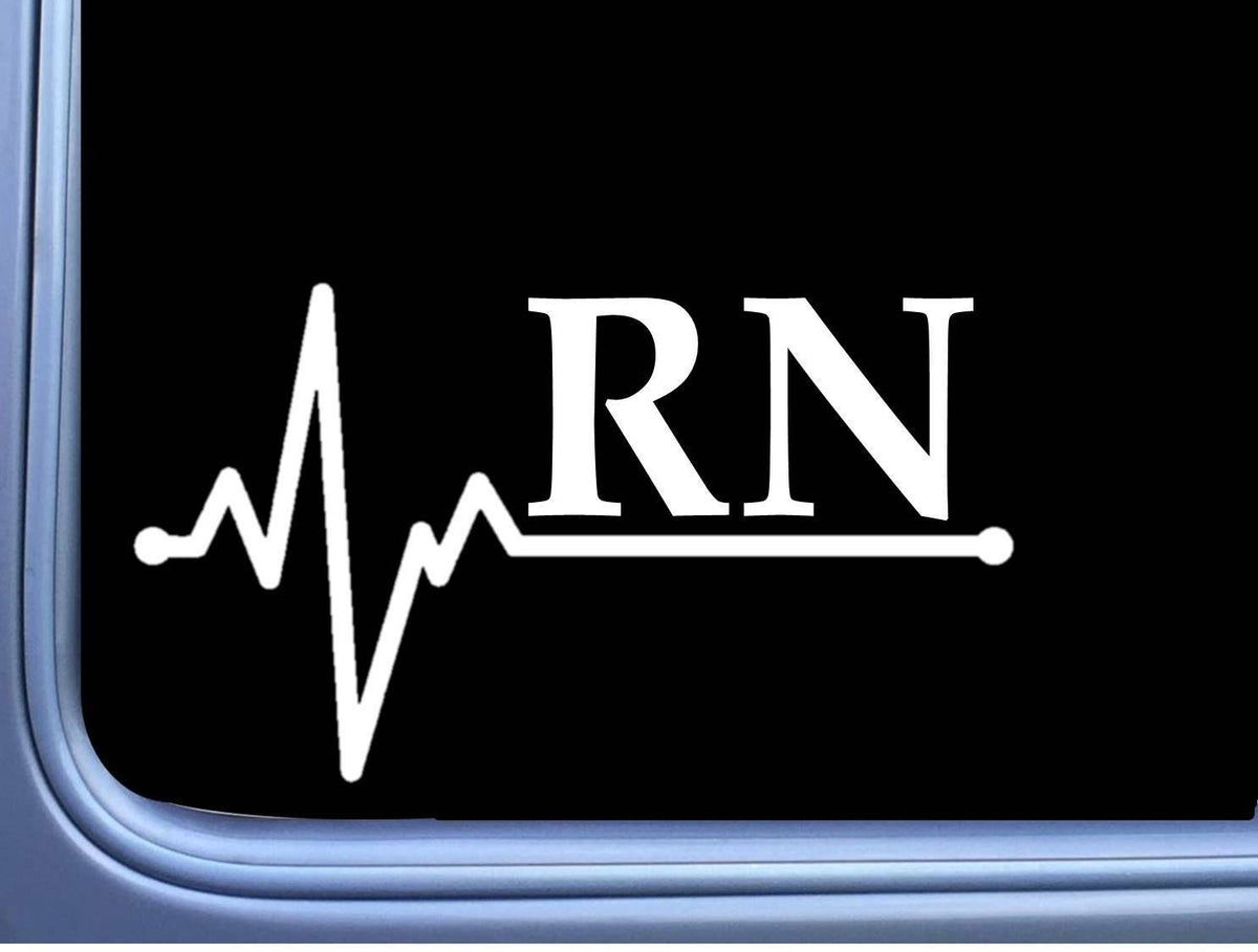 RN Lifeline Vinyl Decal – 8 Inch