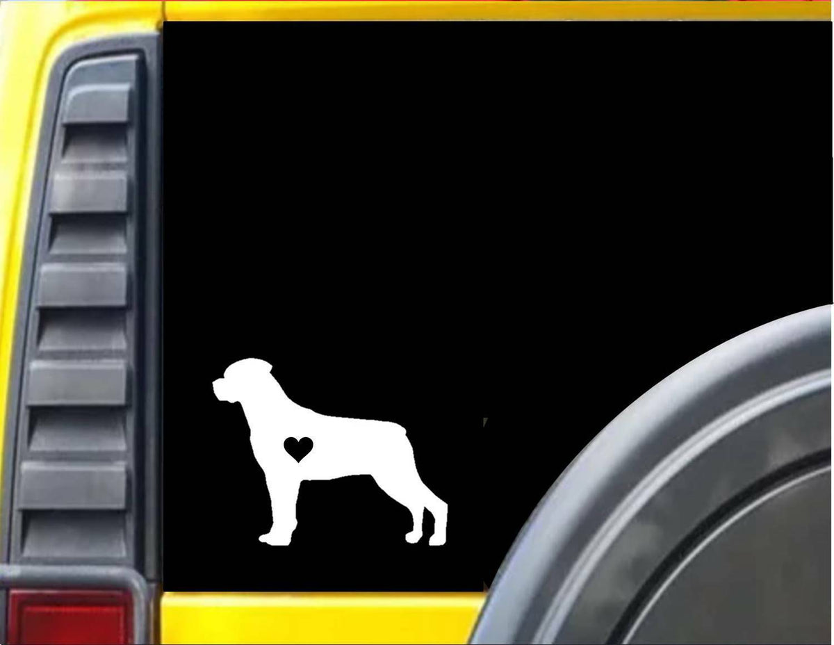 Rottweiler Vinyl Decal – 6 Inch