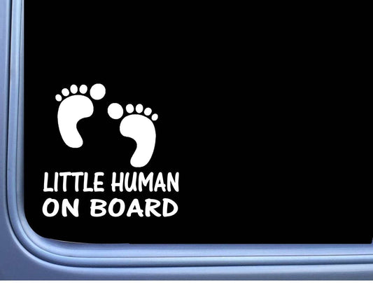 Little Human on Board Vinyl Decal – 6 Inch