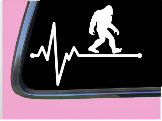 Bigfoot Lifeline Vinyl Decal – 8 Inch