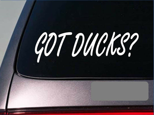Got Ducks Vinyl Decal – 6 Inch