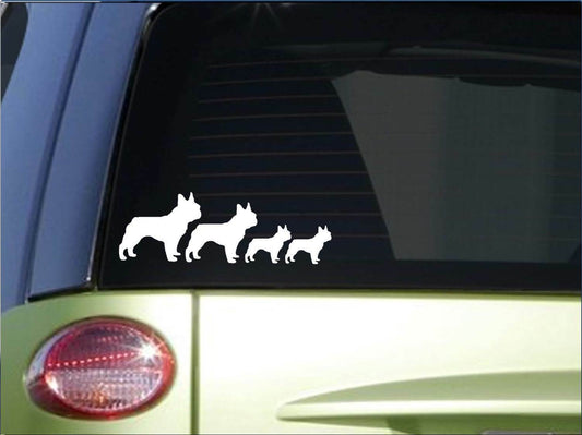 Frenchie Family Vinyl Decal – 8.5 Inch