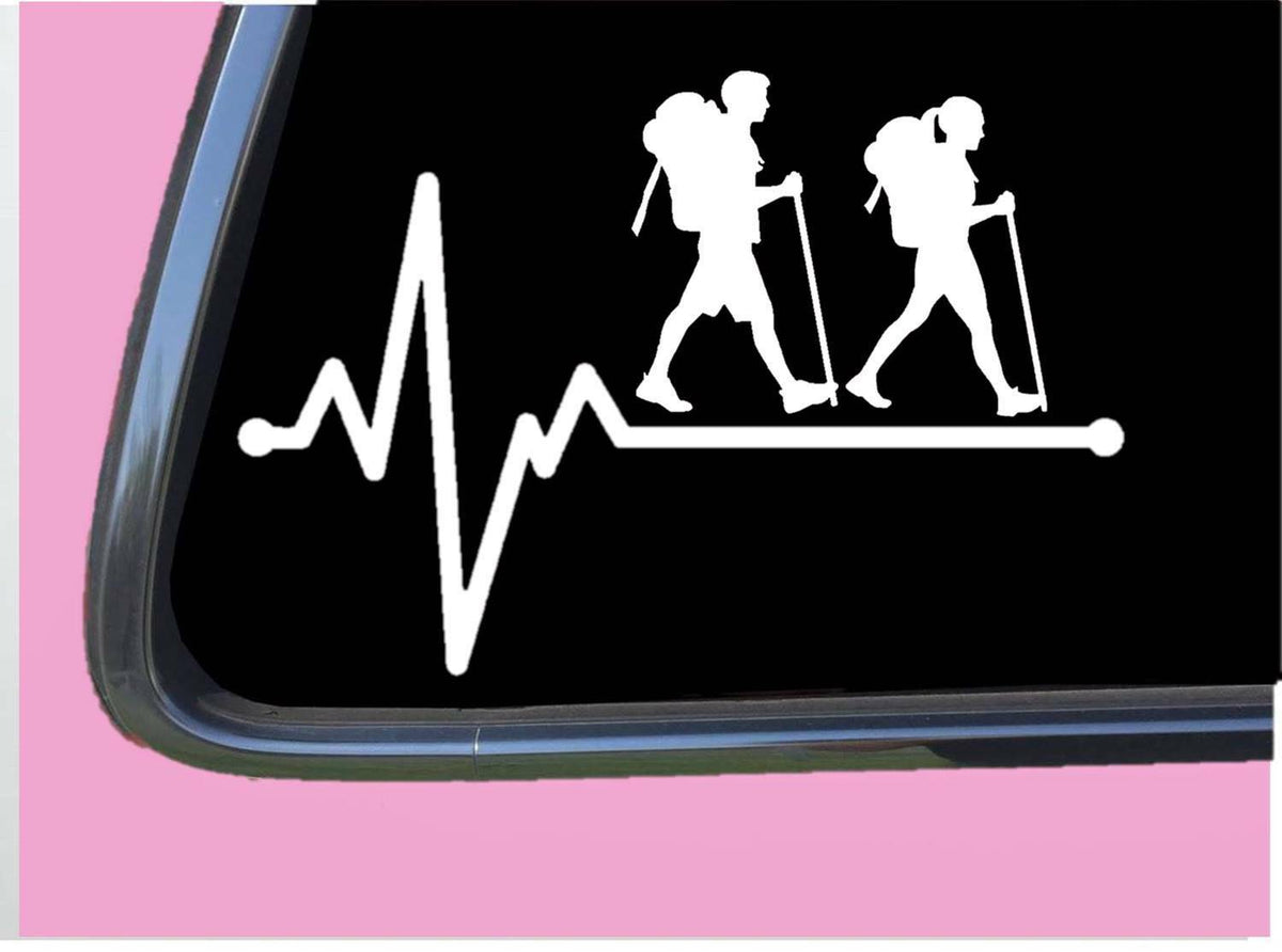 Hiking Family Lifeline Vinyl Decal – 8 Inch
