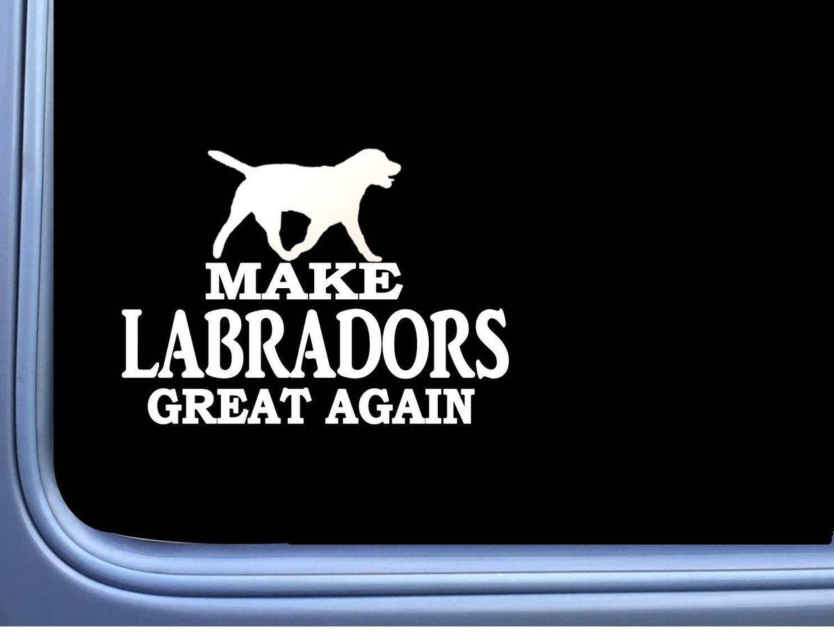 Labrador Maga Dog Vinyl Decal – 7 Inch