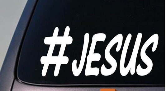Hashtag Jesus Jdm Vinyl Decal