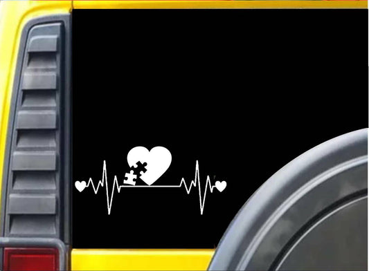 Autism Lifeline Vinyl Decal – 8 Inch
