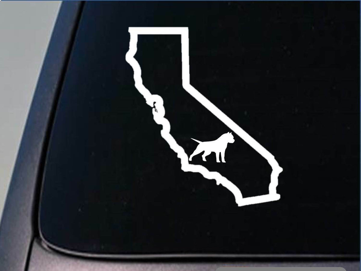 Bully California Vinyl Decal – 8 Inch