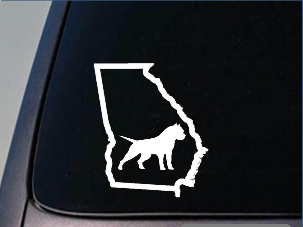 Bully Georgia Vinyl Decal – 8 Inch