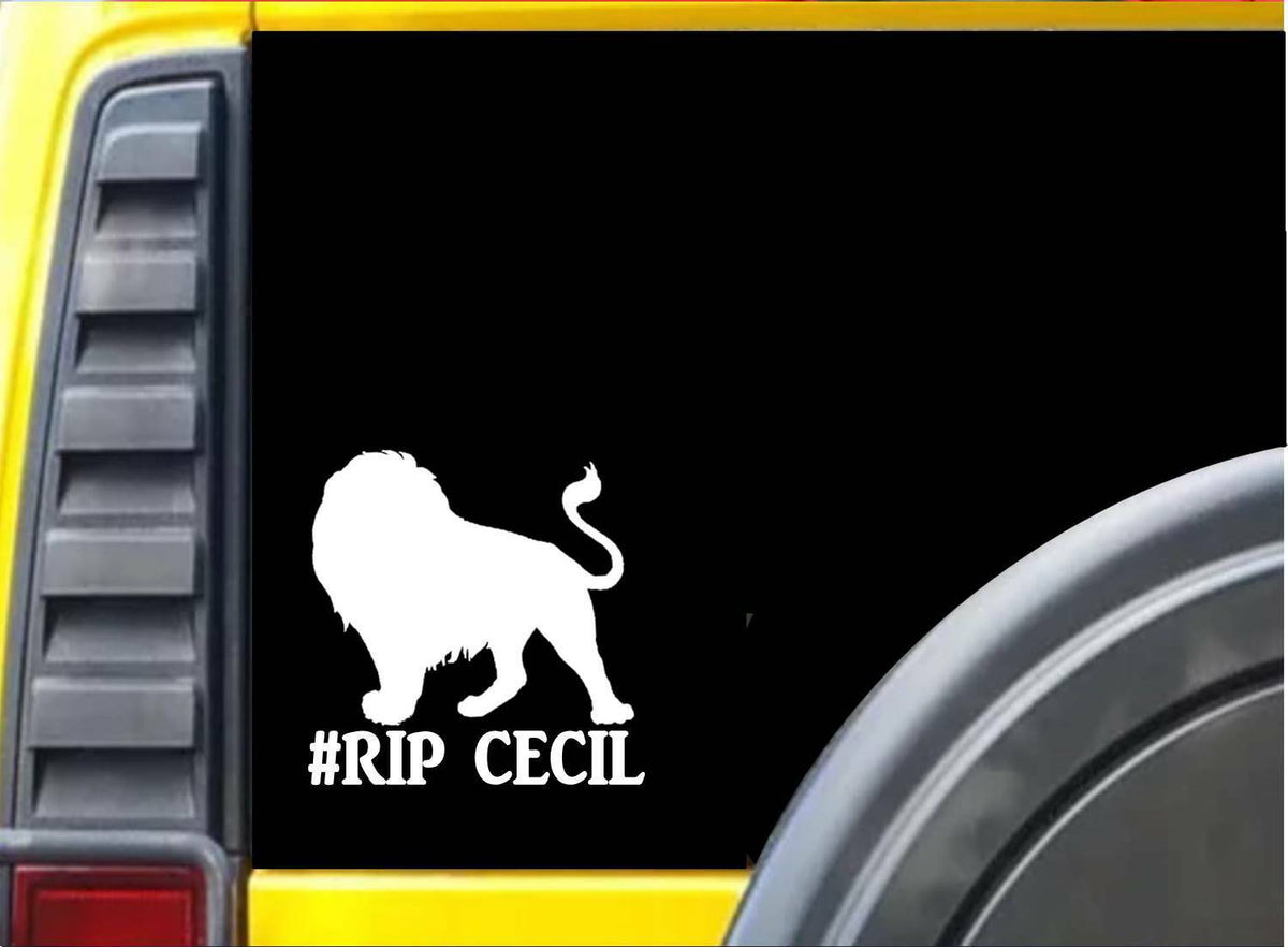 Rip Cecil Vinyl Decal – 6 Inch