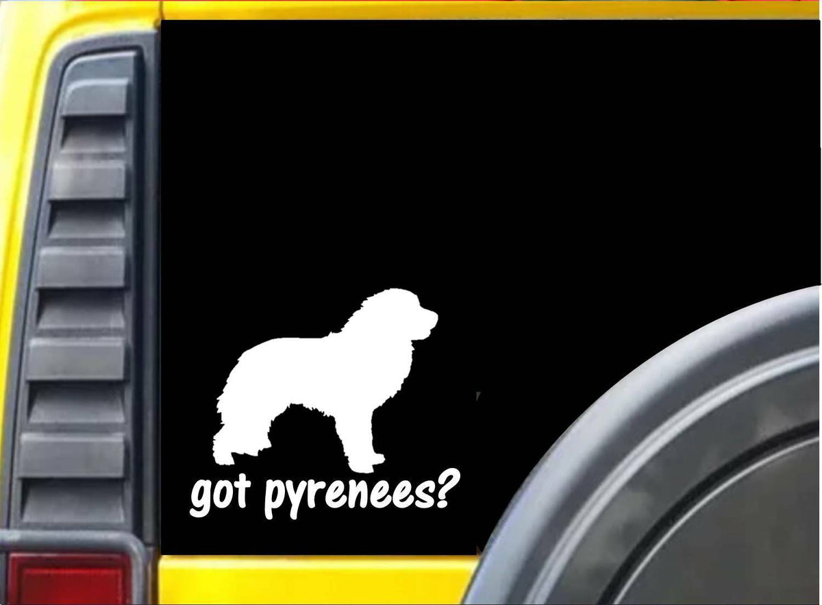 Got Pyrenees Vinyl Decal – 6 Inch