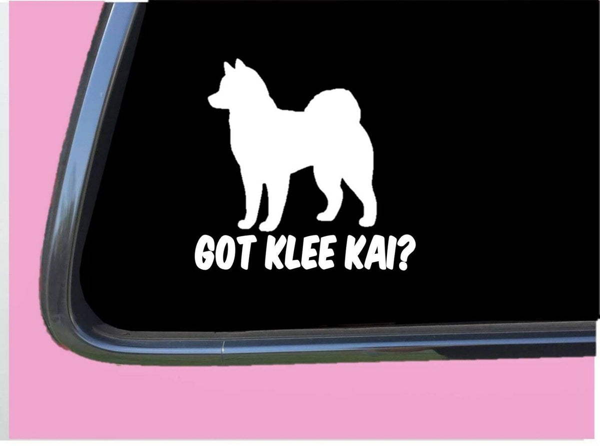 Got Klee Kai Vinyl Decal – 6 Inch