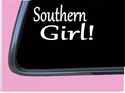 Southern Girl Vinyl Decal – 8 Inch