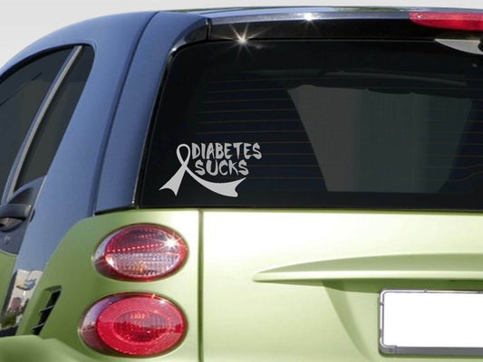Diabetes Sucks Vinyl Decal – 6 Inch