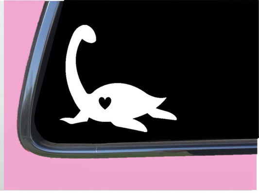 Loch Ness Monster Lil Heart Vinyl Decal – 6 Inch