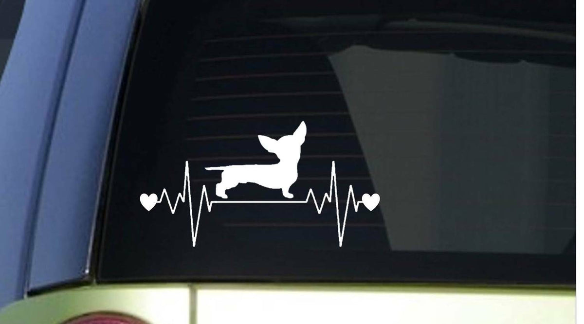 Chiweenie Lifeline Vinyl Decal – 8 Inch