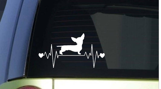 Chiweenie Lifeline Vinyl Decal – 8 Inch