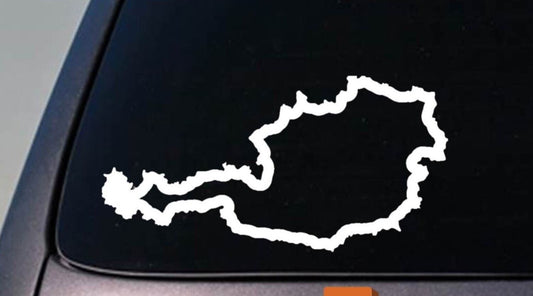 Austria Country Vinyl Decal – 6 Inch