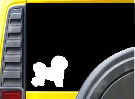 Bichon Frise Vinyl Decal – 6 Inch