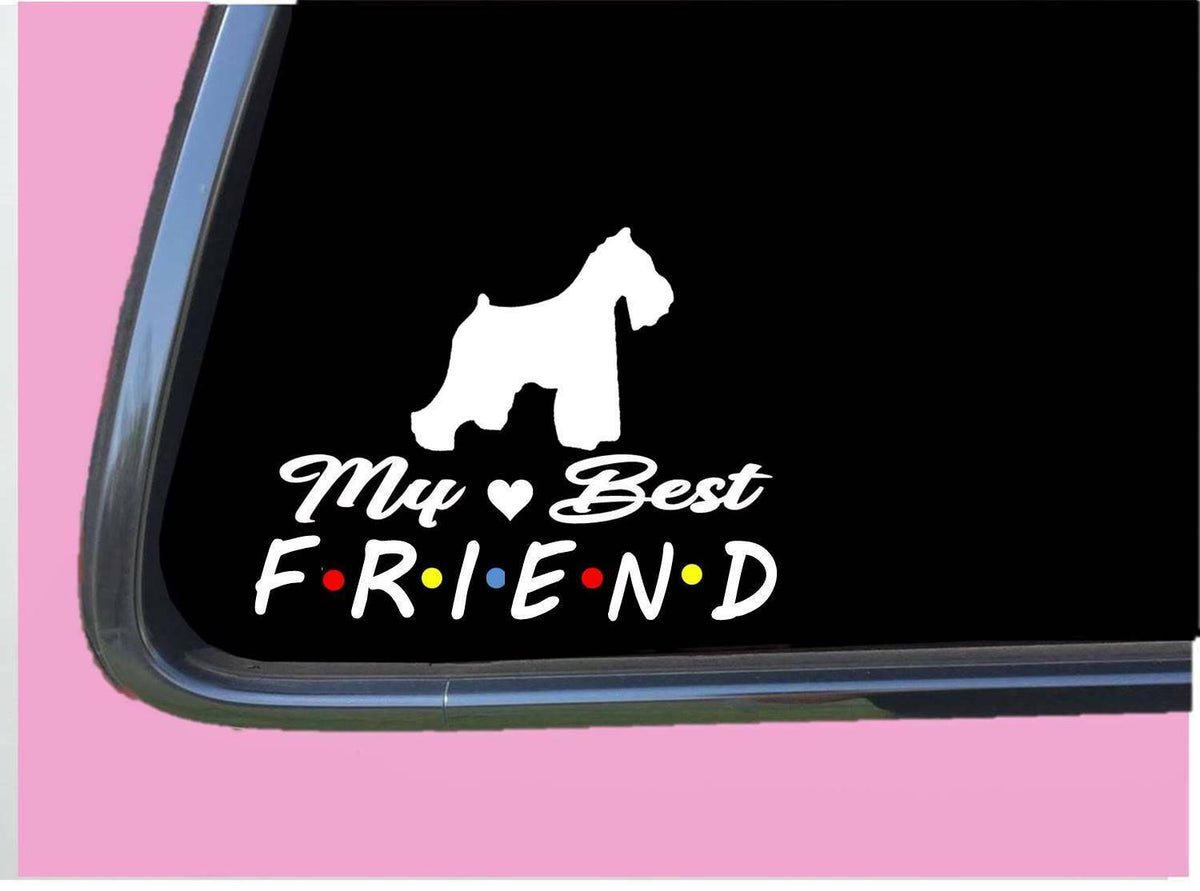 Schnauzer Vinyl Decal – 6 Inch