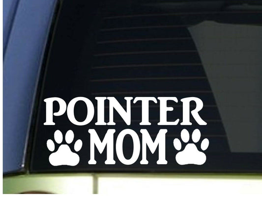Pointer Mom Vinyl Decal – 8.5 Inch