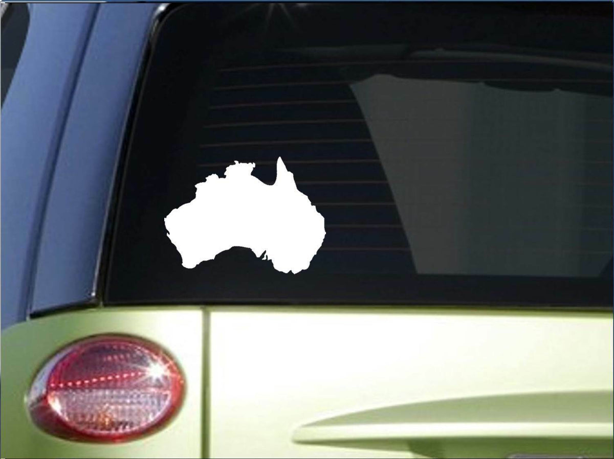 Australia Country Vinyl Decal – 8 Inch
