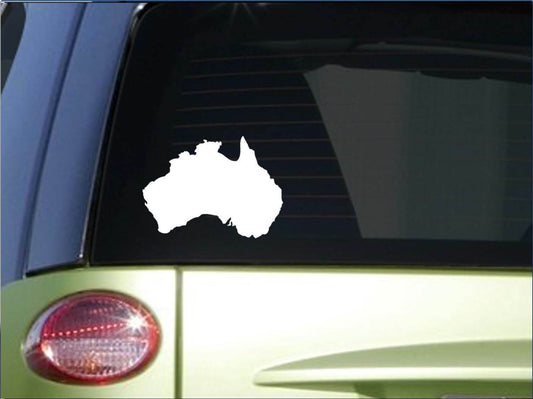Australia Country Vinyl Decal – 8 Inch