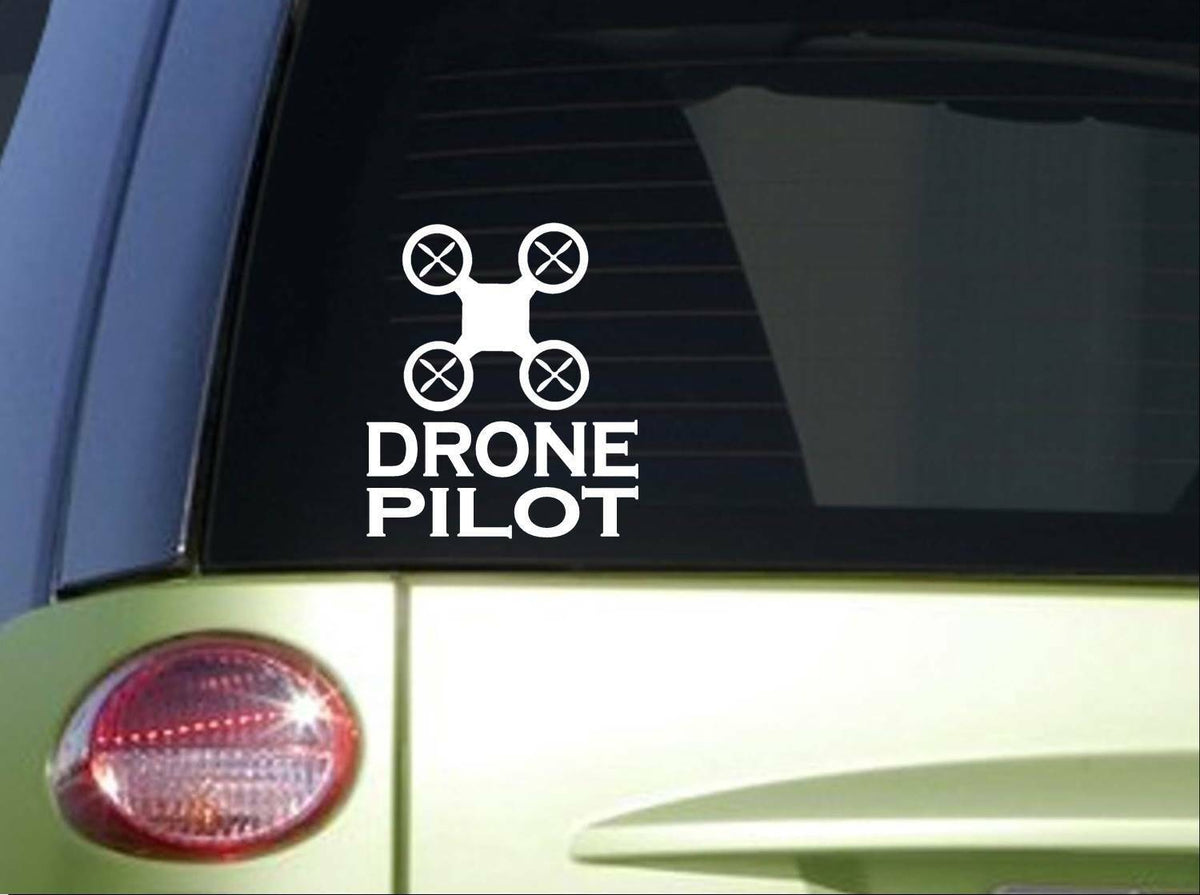 Drone Pilot Vinyl Decal – 6 Inch