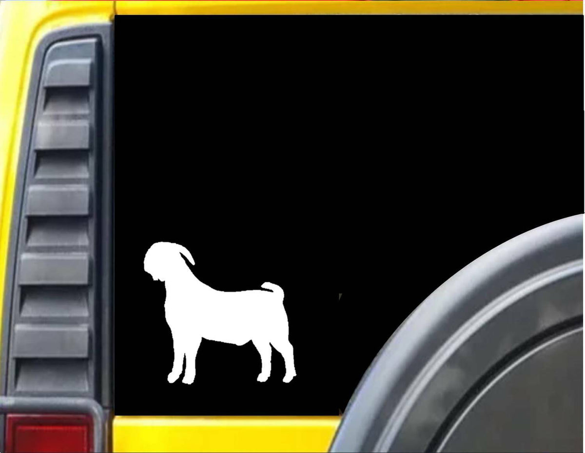 Boer Goat Vinyl Decal – 6 Inch