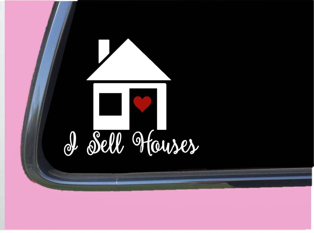 I Sell Houses Vinyl Decal – 6 Inch