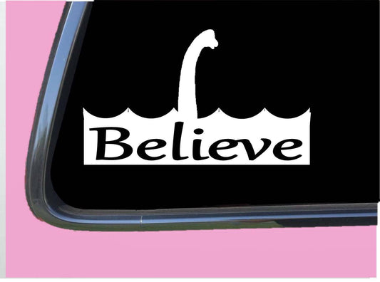 Loch Ness Monster Believe Vinyl Decal – 6 Inch